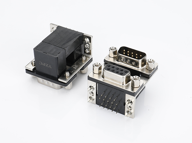 雙層DR9M-DR9F黑半金L=19.05 鉚鎖